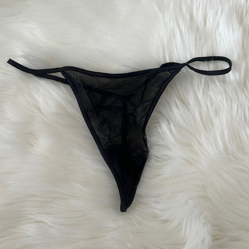 Sheer Silk G String